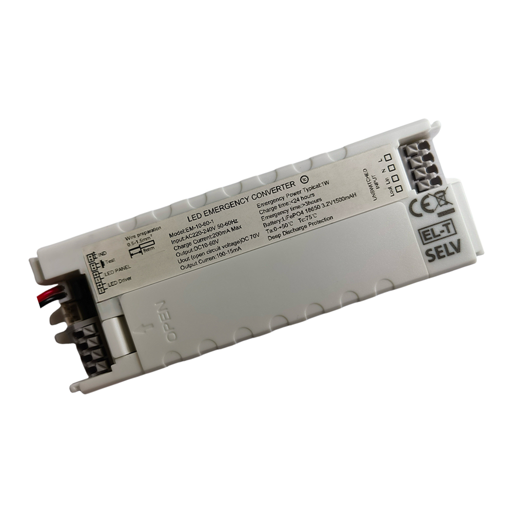 Easy to connect Emergency pack for T561
