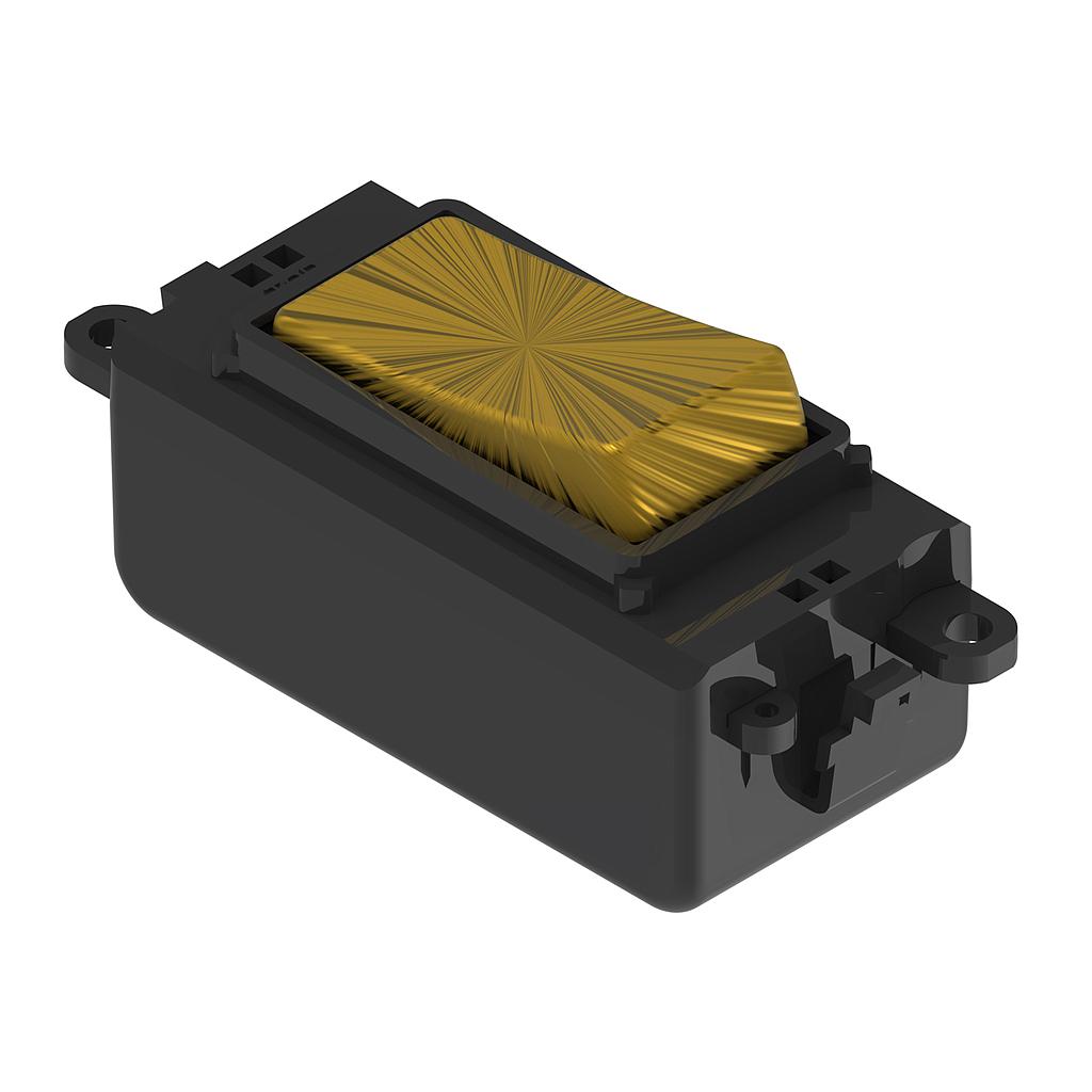 Wireless kinetic switch Gridpro, Antique Brass (Eco Series)