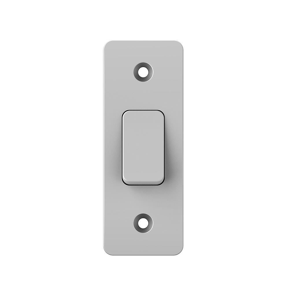 Wireless kinetic Architrave grid switch ECO Range, White
