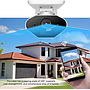 Smart Solar Powered Wireless IP Camera 1080P IP65