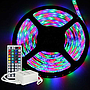  LED STRIPS 5050 RGB 5 METER ROLL with 30L/m & BS Plug