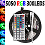  LED STRIPS 5050 RGB 5 METER ROLL with 30L/m & BS Plug