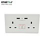  STANDARD 13A WALL SOCKETS WITH 2.1A USB