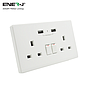  STANDARD 13A WALL SOCKETS WITH 2.1A USB