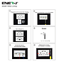  STANDARD 13A WALL SOCKETS WITH 2.1A USB