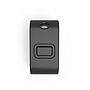 Mini FOB Wireless Switch 1 Gang, Black