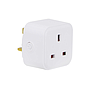 13A WiFi Smart Mini plug square, UK BS Plug, ENERJSMART APP (3 pcs pack)