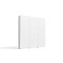 3 Gang Wireless Kinetic Switch, White