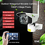 Smart Wi-Fi Outdoor Movable Bullet IP Camera, 2MP