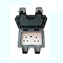 Smart Wi-Fi Weatherproof 13A Twin Wall Sockets with Type-c Ports (IP55)