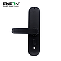 Smart Wi-Fi Doorlock Set (includes 3 Physical Keys and 3 RFID Card) Black - Left Handle