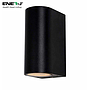 Up-Down GU10 Fitting Wall Light Black Housing 