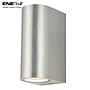 Up-Down GU10 Fitting Wall Light Silver Housing