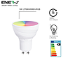 Smart WiFi GU10, 5W, RGB+CCT Changing & Dimmable via APP (3pc pack)