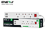 13A SMART Wi-Fi Power Strips with 3 Sockets+ 2 USB+ 1 Type-c