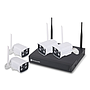 WiFi NVR kit (8ch wireless NVR+4pc wireless camera)  2.0MP-1080P,With ENERJSMART App, UK Plug with CE 