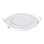 6W Recessed Round LED Mini Panel 120mm diameter (Hole Size 105mm), CE Driver, 90 Lm/Watt, RA 80, 6000K