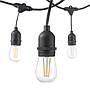 100 Feet LED Filament Bulb String Light Kit (inc 30x1W Filament LED Lamps)