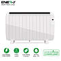 Smart 2000W Radiator Heater with Aluminium Heating Element, White